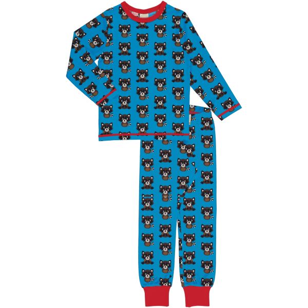 Maxomorra Raccoon Pyjamas